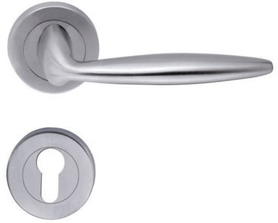 Solid Stainless Steel Lever Handle